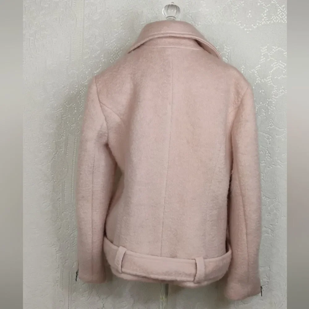 Express Blush Pink Moto Jacket
